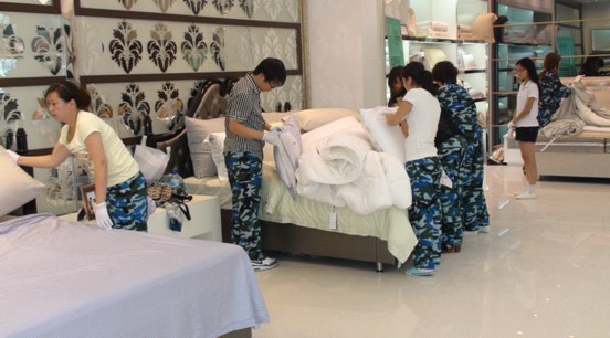 寶縵家紡第十屆新店培訓特訓營(yíng)